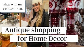 Shopping for HOME DECOR & MORE at the antique mall! Thrift with me for vintage treasures!