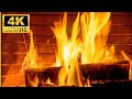 Cozy Romantic Fireplace &amp; Crackling Fire Sounds 10 Hours | Christmas Fireplace Ambience 4K