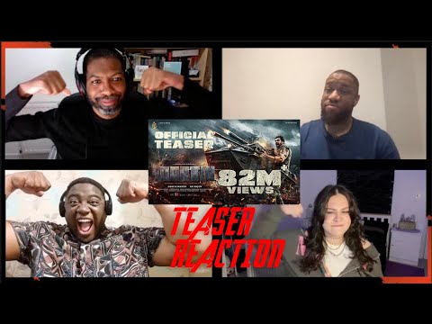 #Martin - Teaser [4K] | Dhruva Sarja | AP Arjun | Uday K Mehta |  REACTION | Chatterbox