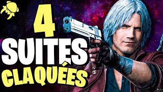 4 SUITES CLAQUÉES de JEUX VIDÉO