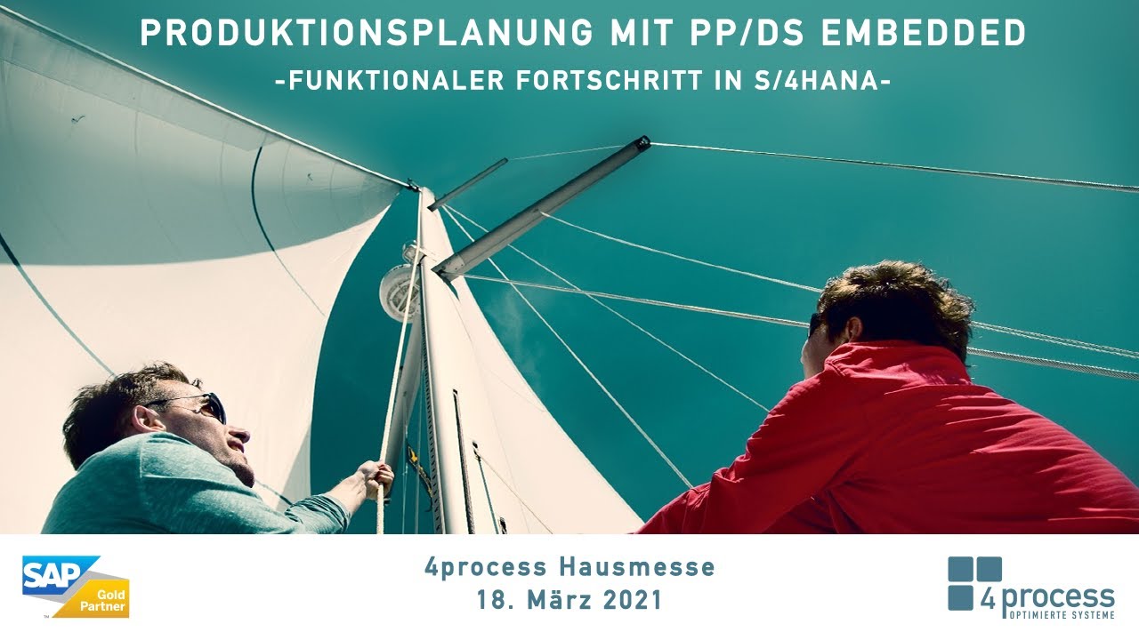 Produktionsplanung mit PP/DS embedded – funktionaler Fortschritt mit S/4HANA