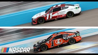 Exclusive: Hamlin and Chastain make contact in the final laps at Phoenix