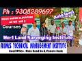 Live Training of Road Super elevation Survey| India No-1 Aims Land Surveyor Training institute