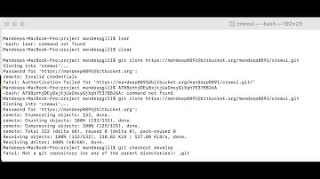Git-fatal: Authentication failed for Bitbucket (remote: Invalid credentials) both Mac/window