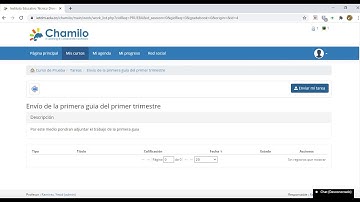 Como publicar mi tarea en Chamilo IETDM