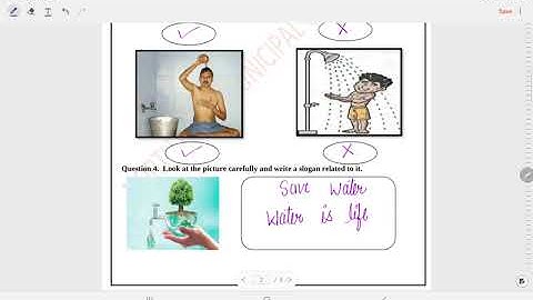 Class 5 EVS Worksheet Solution week 12(18/8/21) Topic: Lesson 7- Experiments  with water (part1)