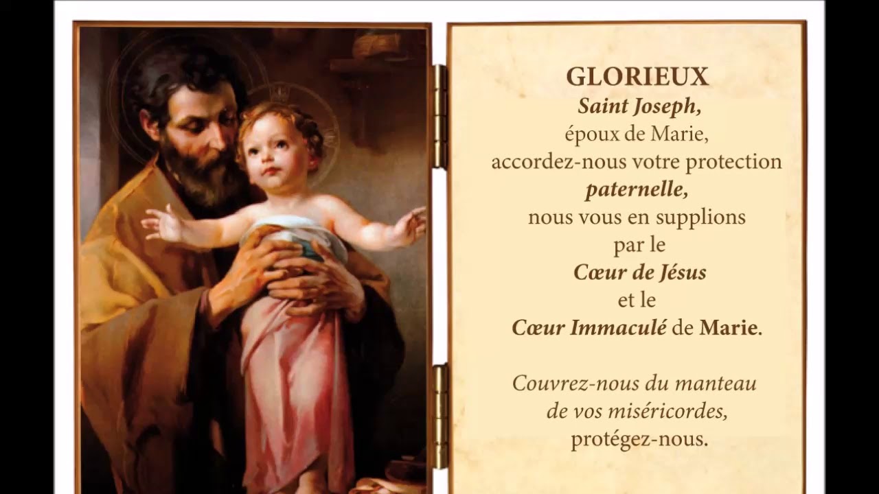 Bonne Fete De Saint Joseph Youtube