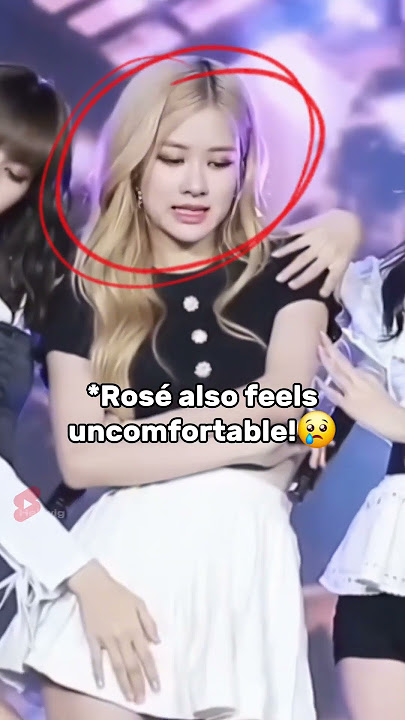 The sound problem caused Jennie to have tinnitus while performing!!😭😭 #rosé #blackpink #jisoo
