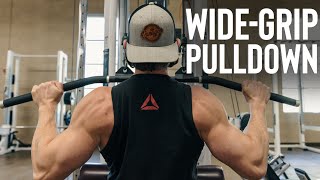 Cable Pulldown: Wide Grip | Paragon Training Methods