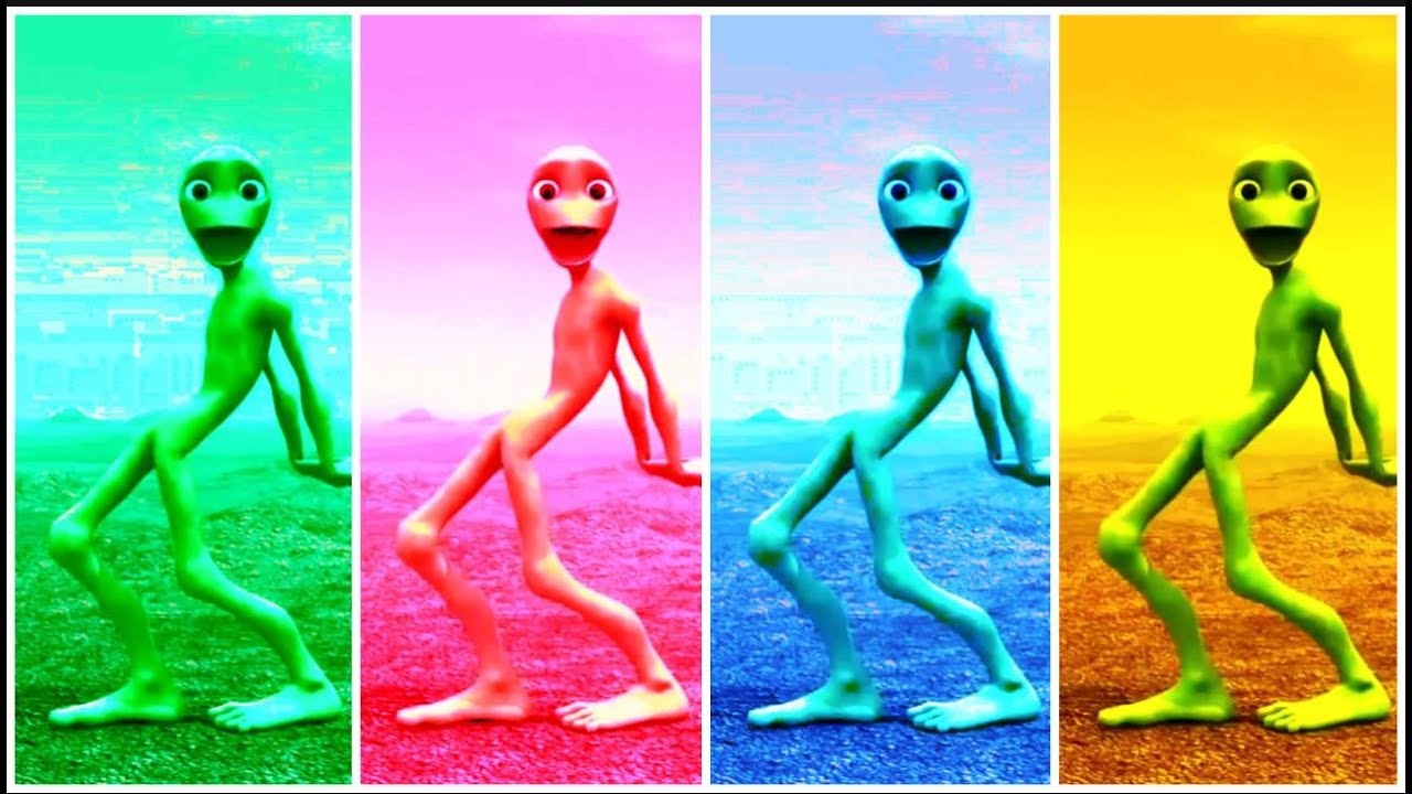 Alien Dance Party with Friends!