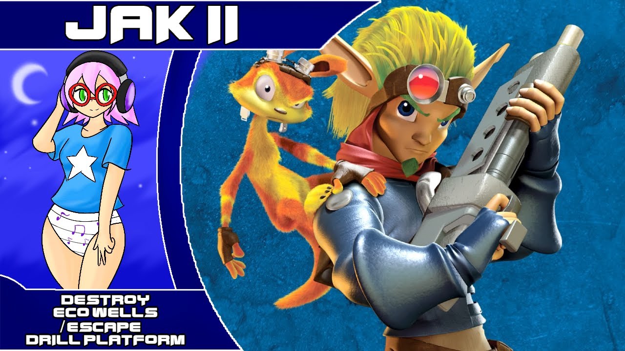 Jak II: Destroy Eco Wells/Escape Drill Platform Theme Extended