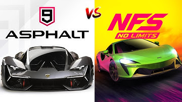 ASPHALT  9 vs NFS NO LIMITS Comparison. Which One Is Better?