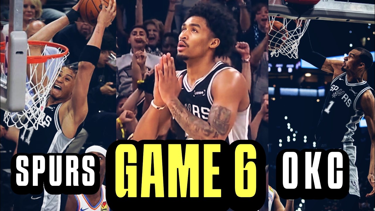 GUMANTI ang Spurs! LOCKDOWN si Shai! Big game Dylan Harper at Victor Wembanyama! Spurs vs OKC Game 6