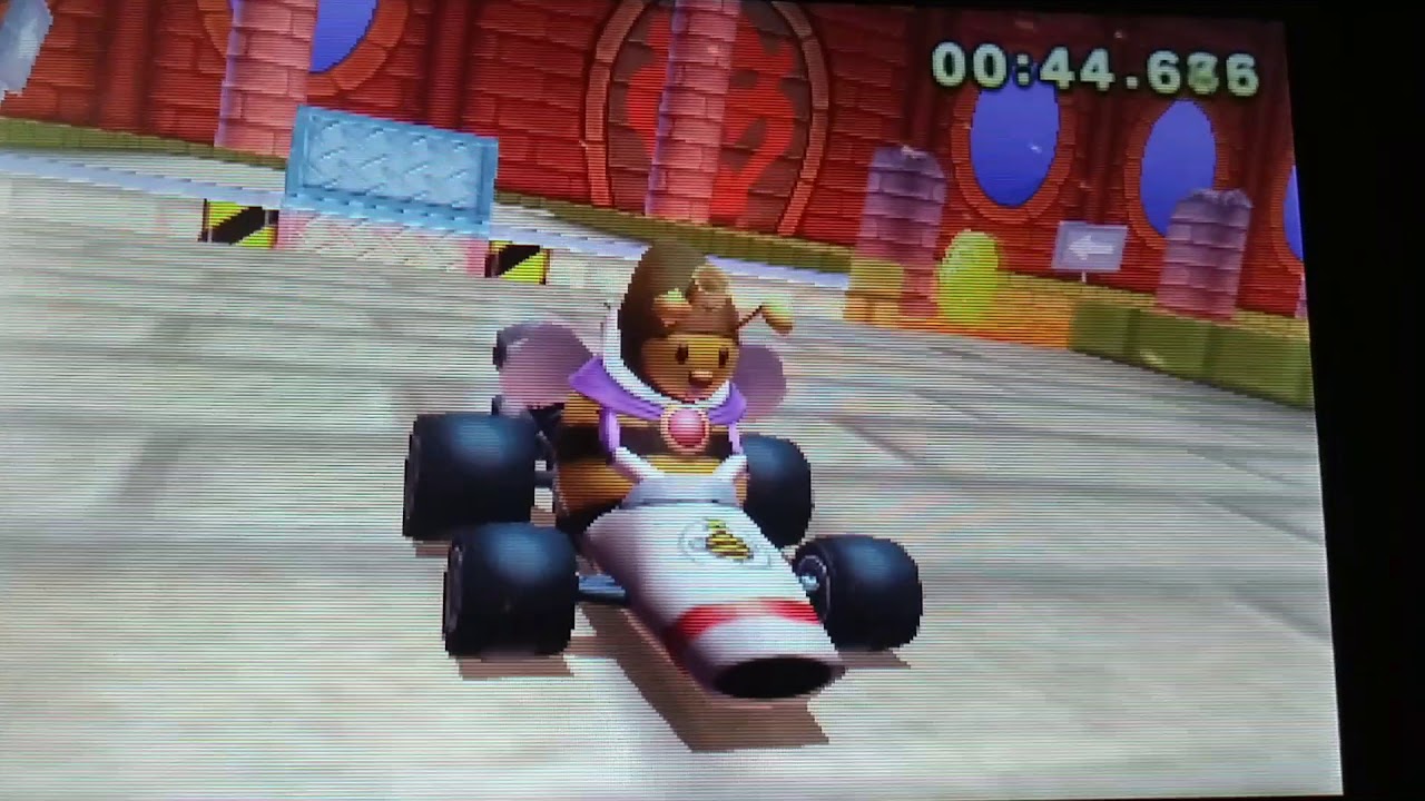 Bowsers castle 1 speedrun(mario kart seven)