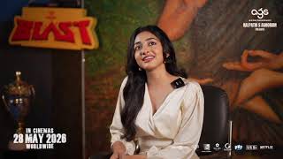 Catch Preity Mukundan sharing her intense stunt experience for #Blast 🔥