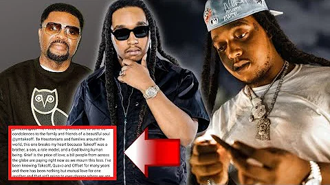 J Prince SPEAKS out about TAKEOFF | HE says, "Whoe...