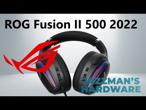 ROG Fusion II 500: топ гейминг 2022 с внутренними микрофонами и звуком 7.1