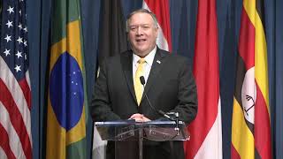Mike Pompeo introduces Geneva Consensus Declaration