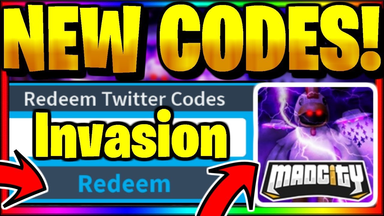 Youtube Codes For Roblox Mad City