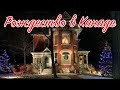 Метель в Канаде | Рождественское настроение | Празднично украшенные дома