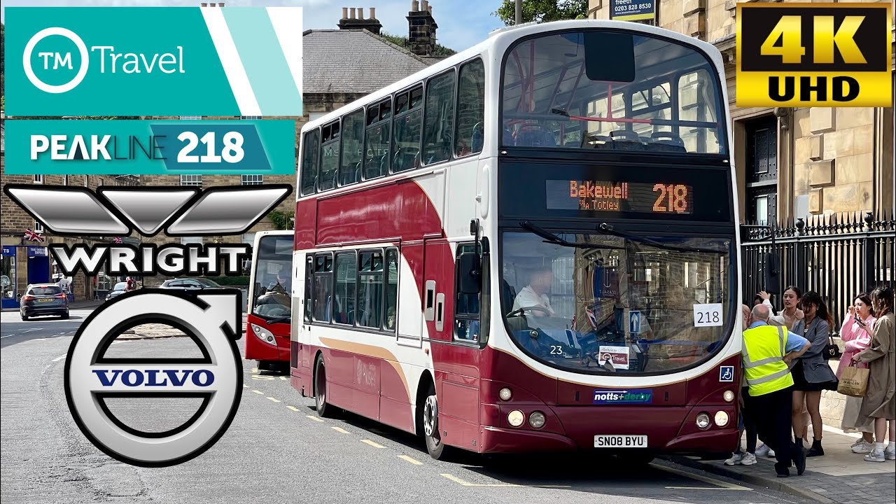TM Travel Peak Line 218 Sheffield To Bakewell Via Baslow Wright TM Travel Peak Line 218 Sheffield To Bakewell Via Baslow Wright