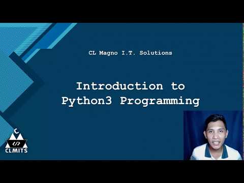 Introduction to Python3