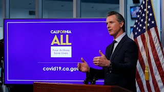WATCH LIVE: Gov. Newsom provides update on California's fight against COVID-19