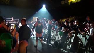 [HD] Alberto Del Rio, Brodus Clay, Christian and Rey Mysterio SmackDown House Show Lyon 24 04 11