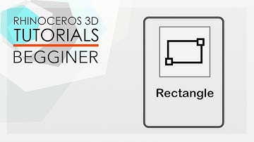 RHINO TUTORIALS - Beginner - Rectangle creating