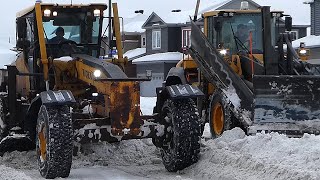 HEAVY Equipment CONVOY SNOW Removal