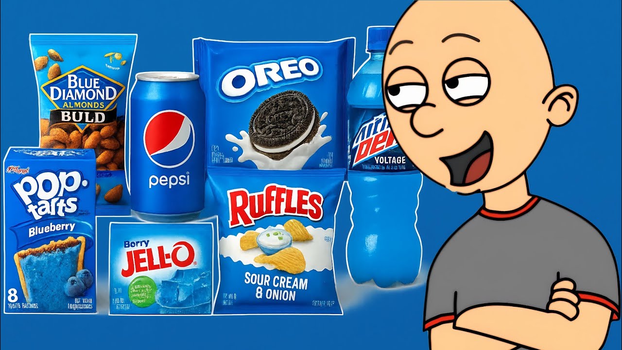 Классический Каю ест только синюю еду в течение 24 часов.