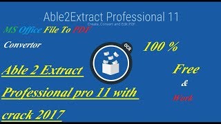 Able 2 Extract Professional Pro 11 With Crack 2017