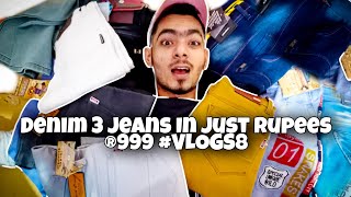 Denim Jeans 3 In Just Rupees  ®999 |B BUNNY VLOGS | #VLOGS8