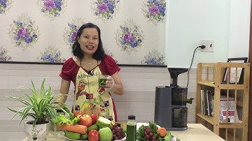 #39. CÁCH LÀM MÓN NƯỚC ÉP THƠM MÁT TỪ RAU DIẾP CÁ