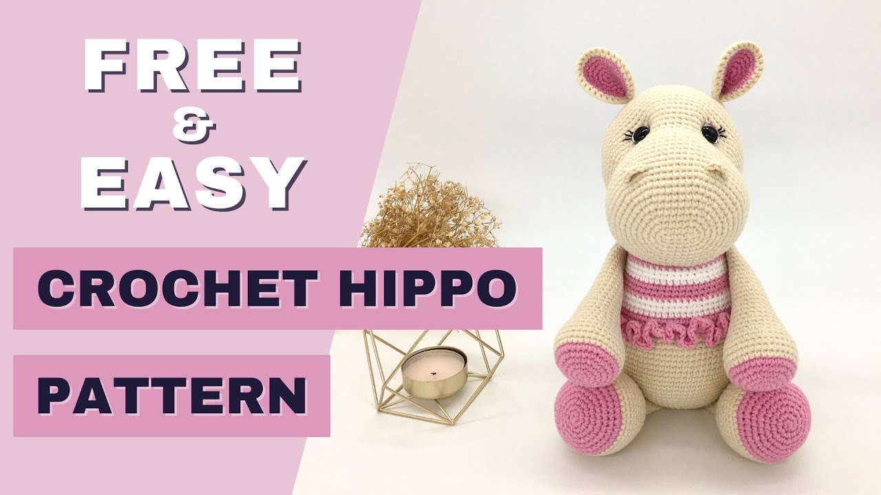 Modda Crochet Hippo Kit - Video Tutorial 