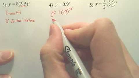 8.1b Exponential Functions - Algebra 2
