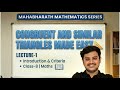 Congruent and Similar Triangles Made Easy 📐 | Lecture-1 | Maths