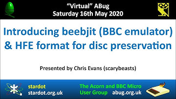 Abug Talks - Chris Evans talks about the Beebjit Emulator & HFE Archive