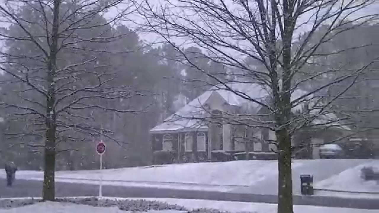 Cherokee County Snow February 25, 2015 YouTube