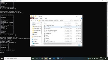 How to run mysql query using .sql file in windows.