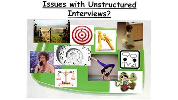 structured and unstructured interviews