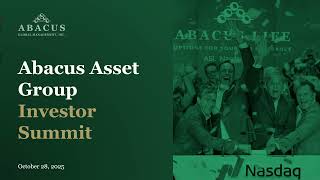 Abacus Asset Group Investor Summit 2025 | Livestream Replay