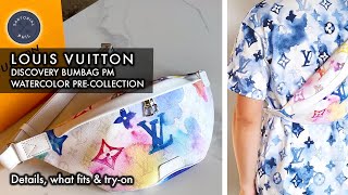 Louis Vuitton Discovery Bumbag PM Watercolor 2021: Details, what
