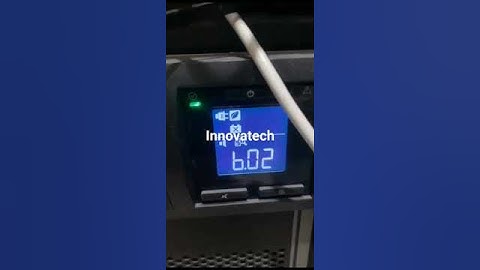 UPS APC Error L02 B02