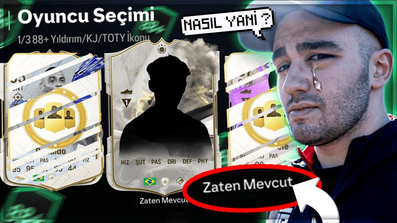 MİLYONDA BİR YAŞANAN BİR OLAY YAŞADIM!! | 30 ADET İKON OYUNCU SEÇİMİ