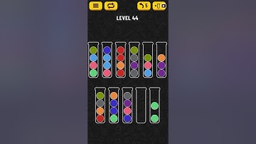 ball sort puzzle level 44 walkthrough