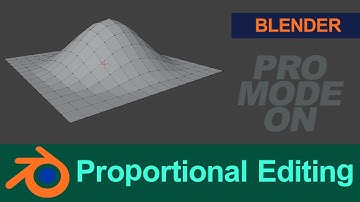 Proportional Editing - Blender Basics Tutorial for beginners
