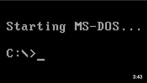 DOS ME FILE KAISE BANAYE?