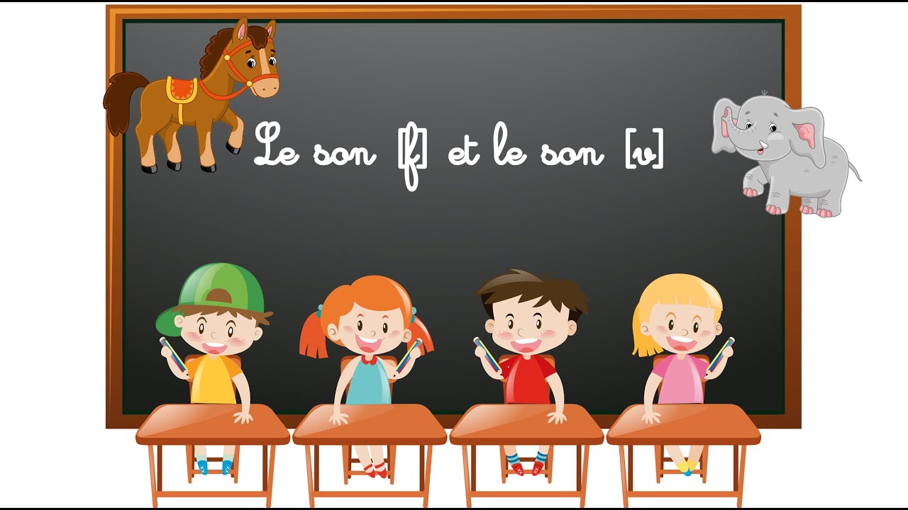 Français CP - le son [f] et le son [v] - ne pas confondre