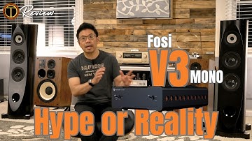 Fosi Audio V3 Mono TPA Class D Power Amp Review